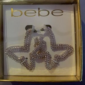 bebe pierced earrings!  Gorgeous